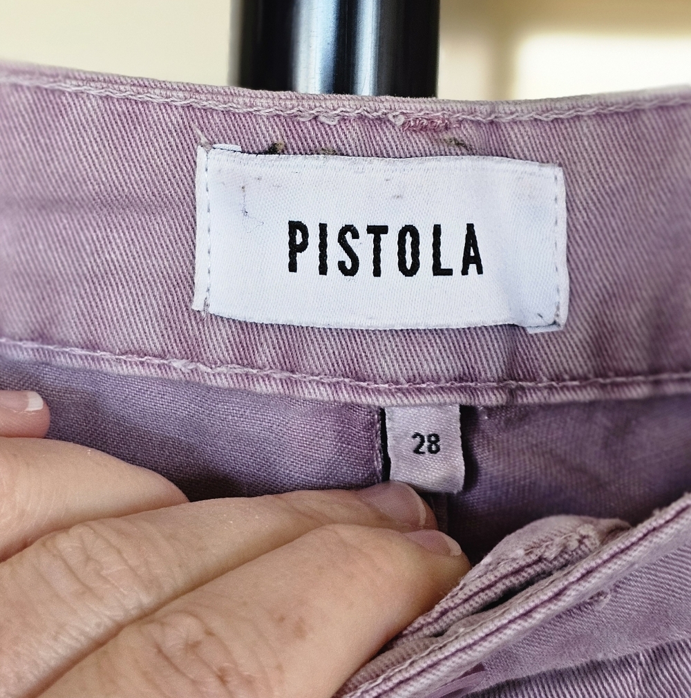Pistola Tammy High Rise Utility Trouser Lilac Shade - Picture 6 of 6